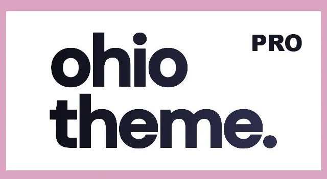 Ohio Theme WordPress creative portfolio and agency website design