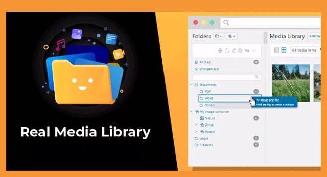 Real Media Library WordPress media library folders and file manager